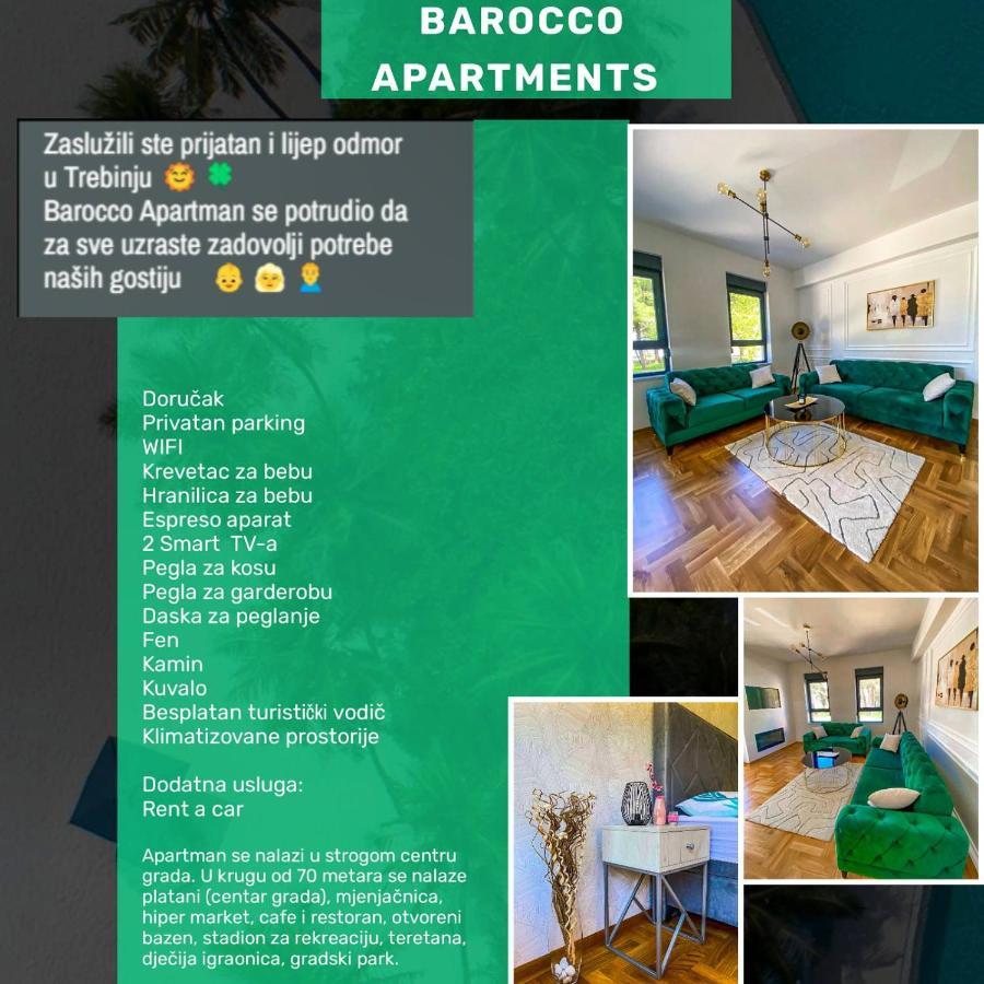 Apartman Barocco Trebinje Buitenkant foto